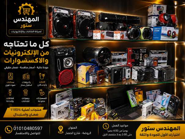 مركز المهندس لصيانة الشاشات